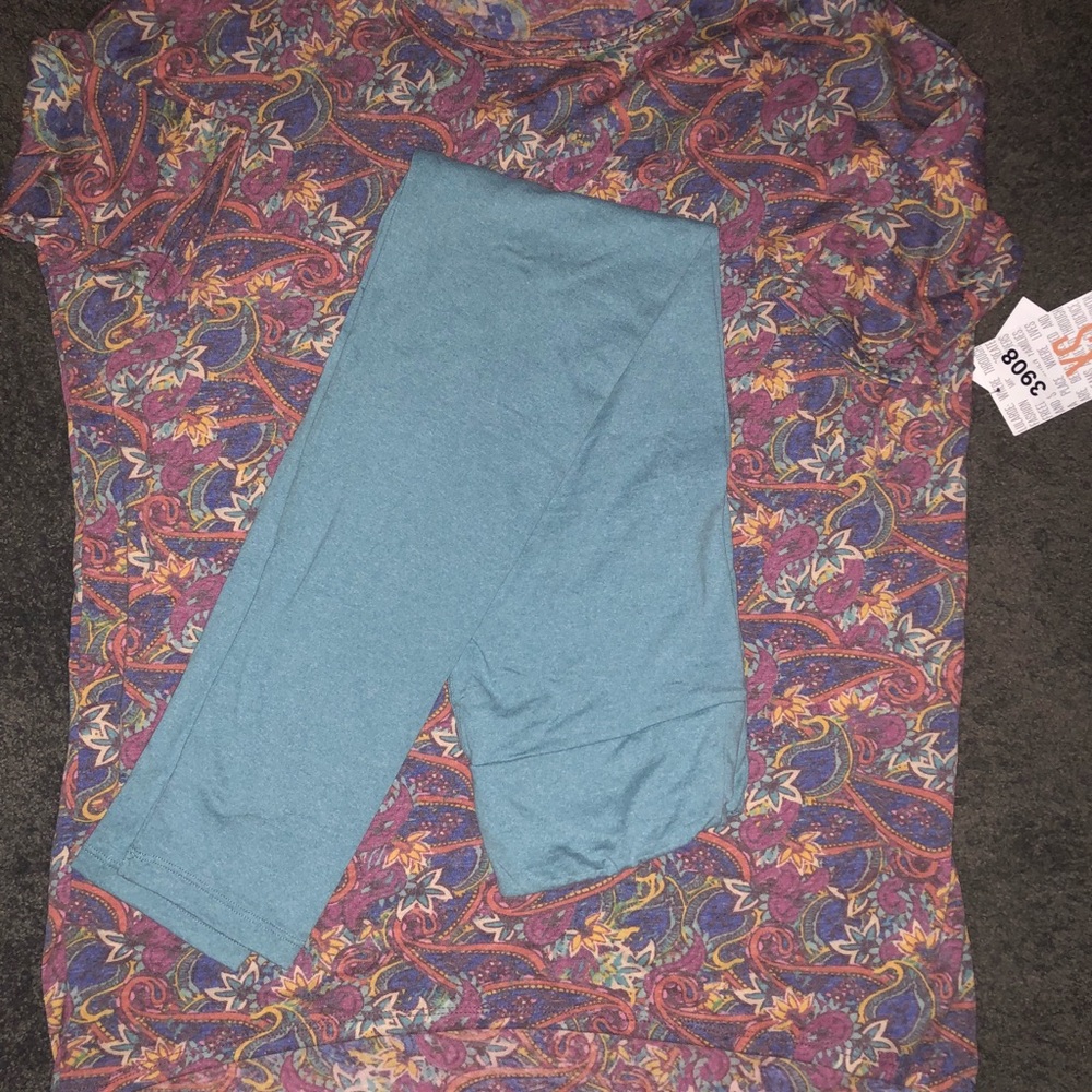 Paisley Irma one size leggings